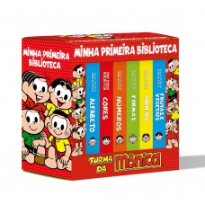 Box - Turma Da Mônica Coleção Minha Primeira Biblioteca