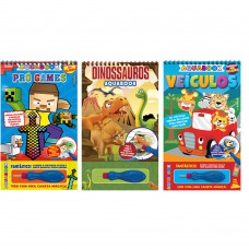 Diversão Com água - Kit Com 3 Aquabooks Meninos