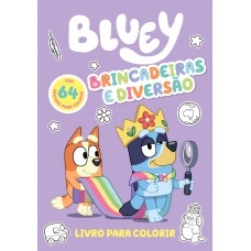 Bluey Livro Para Colorir - Brincadeiras E Diversão