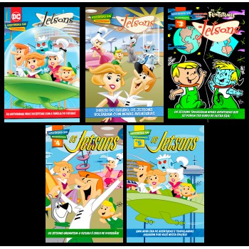 Combo Quadrinhos Os Jetsons - Kit Com 5 Quadrinhos