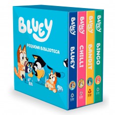 Bluey Pequena Biblioteca Da Bluey - Box Com 4 Livrinhos