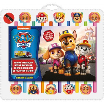 Patrulha Canina Brincando De Colorir