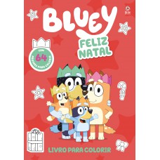 Bluey Eliz Natal - Livro Para Colorir