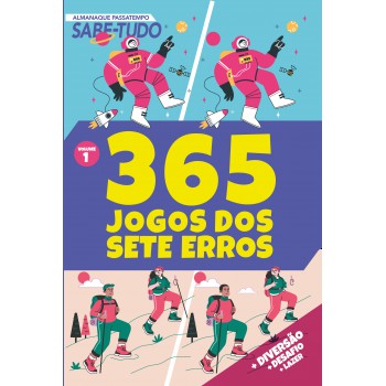 Almanaque Passatempos Sabe-tudo 365 - Jogos Dos 7 Erros