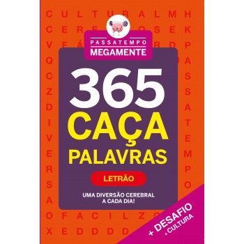 Passatempo Megamente 365 Caça-palavras - Letrão