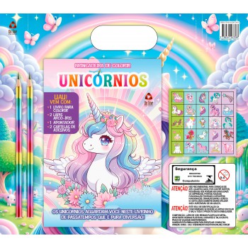 Unicórnios Brincadeira De Colorir