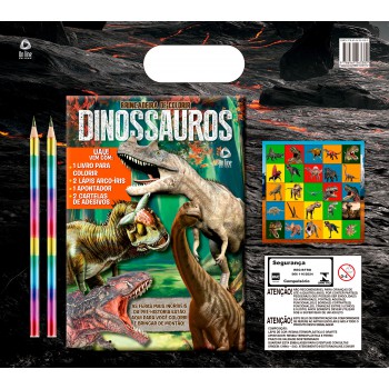 Dinossauros Brincadeira De Colorir