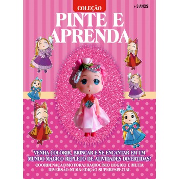 Coleção Pinte E Aprenda Bonequinhas - Sweet