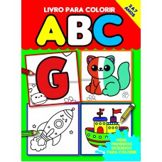 Livro Para Colorir Abc