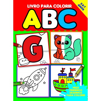Livro Para Colorir Abc