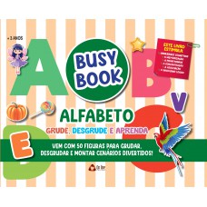 Busy Book Alfabeto Grude, Desgrude E Aprenda