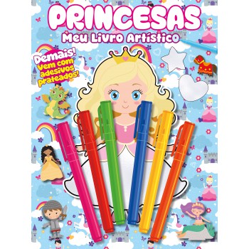 Princesas Meu Livro Artístico Princesas Meu Livro Artístico