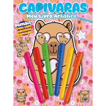 Capivara Meu Livro Artístico