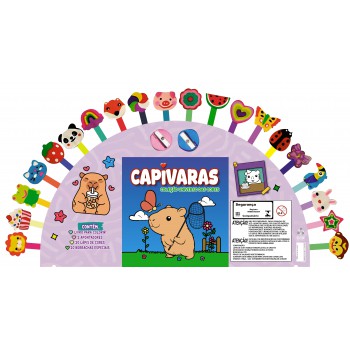 Coleção Universo Das Cores Capivaras