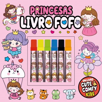 Princesas - Cute & Comfy Kids - Livro Ofo