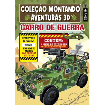 Livrão Divertido Carro De Guerra