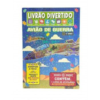 Livrão Divertido - Avião De Guerra