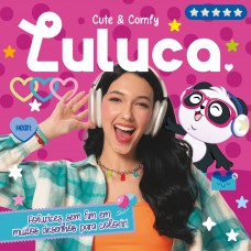 Luluca Cute & Comfy - Livro De Colorir Para Crianças