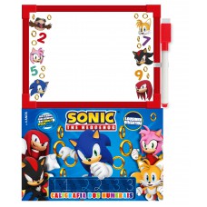 Sonic Lousinha Divertida - Caligrafia Dos Numerais