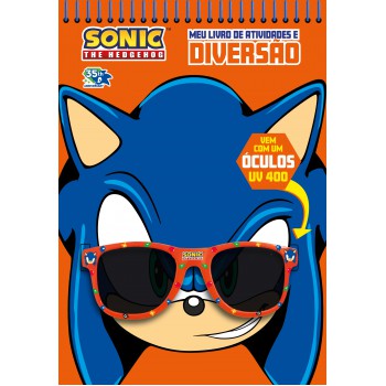 Sonic Meu Livro De Atividades E Diversão