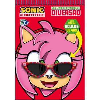 Sonic Meu Livro De Atividades E Diversão