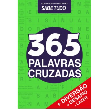 Almanaque Passatempos Sabe-tudo - 365 Cruzadinhas