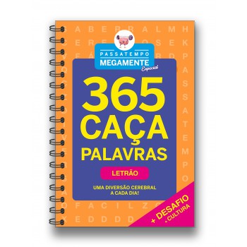 Megamente 365 Caça-palavras - Espiral