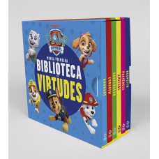 Patrulha Canina Biblioteca Virtudes - Box Com 6 Livrinhos