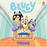Bluey Livro De História - Trens