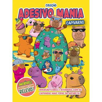 Coleção Adesivo Mania - Capivaras