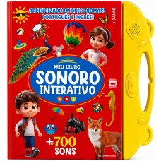 Meu Livro Sonoro Interativo - Português E Inglês - Amarelo