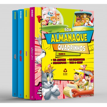 Box Almanaque De Quadrinhos - Vol. I | Os Flintstones, Os Jetsons, Scooby-doo E Tom & Jerry