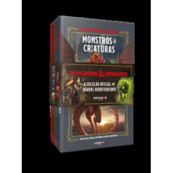 Super Kit Dungeons & Dragons: 5 Livros Ilustrados Em Edição Capa Dura Com Os Guias Oficiais De Dungeons & Dragons, Da Série Para Jovens Aventureiros