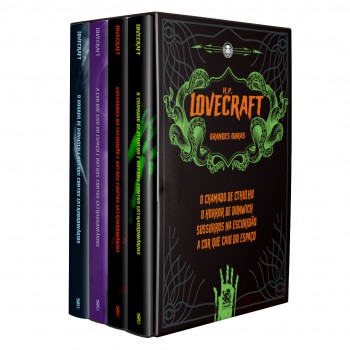 Grandes Obras De H.p Lovecraft | Box Com 4 Livros