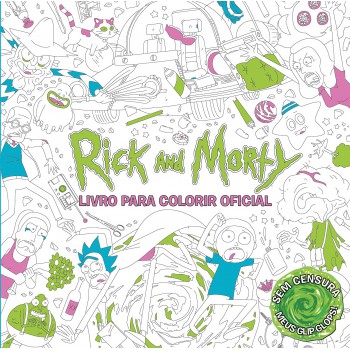 Rick And Morty Livro Para Colorir Oficial