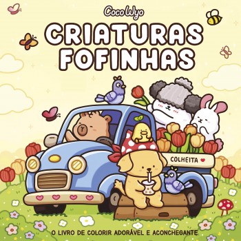 Criaturas Fofinhas (cozy Cuties) - Livro De Colorir Coco Wyo