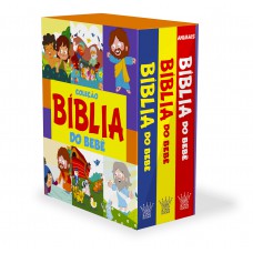 Biblioteca Bíblia Do Bebê Vol. 1 - Box Com 3 Livrinhos