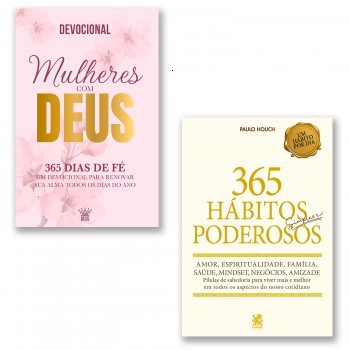 Combo 365 Dias - Kit Com 2 Livros Devocionais