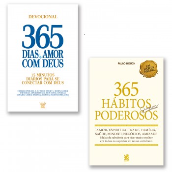 Combo 365 Dias - Kit Com 2 Livros Devocionais