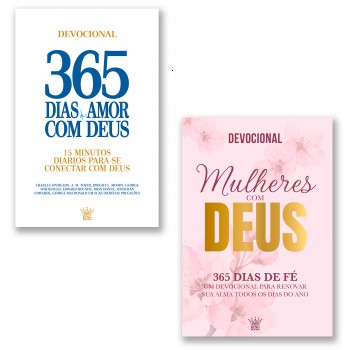 Combo Devocional - Kit Com 2 Livros Devocionais