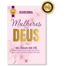 Mulheres Com Deus - 365 Dias De Fé - Devocional 2026 - Edição De Luxo Almofadada