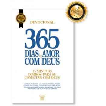 365 Dias De Aamor Com Deus - Devocional - Edição De Luxo Almofadada