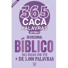 Almanaque Passatempos Sabe-tudo 365 Caça-palavras - Devocional Bíblico