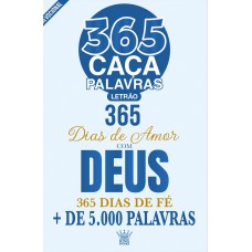 Almanaque Passatempos Sabe-tudo 365 Caça-palavras - 365 Dias De Amor Com Deus