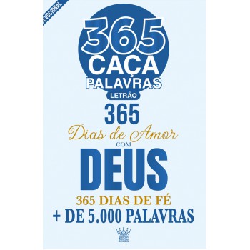 Almanaque Passatempos Sabe-tudo 365 Caça-palavras - 365 Dias De Amor Com Deus