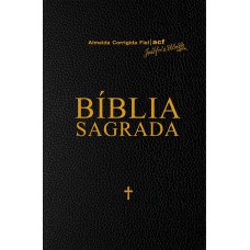 Bíblia Sagrada Almeida Corrigida Fiel - Dourada