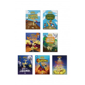 As Aventuras De Caramelo - Coleção Com 7 Volumes