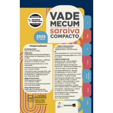 Vade Mecum Saraiva Compacto - 32ª Edição 2026