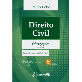 Direito Civil - Obrigações - Vol.2 - 14ª Edição 2026