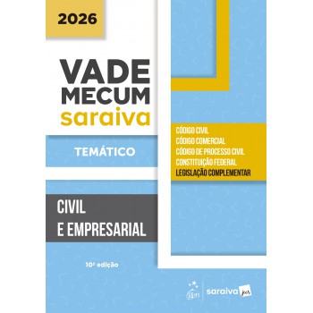 Vade Mecum Civil E Empresarial - Temático - 10ª Edição 2026